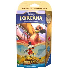 Disney Lorcana TCG: Into the Inklands Ruby & Sapphire Starter Deck